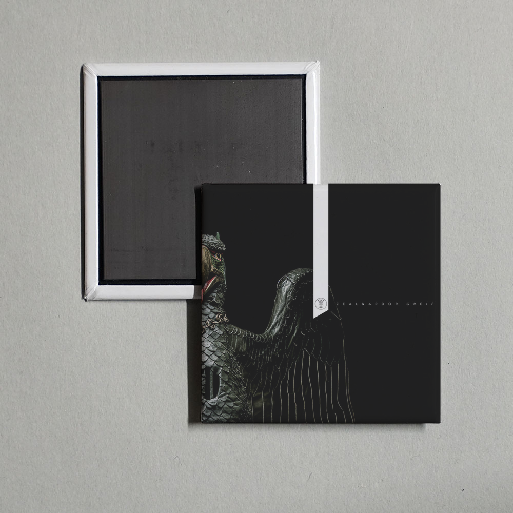 Zeal & Ardor - GREIF Album Cover Fridge Magnet