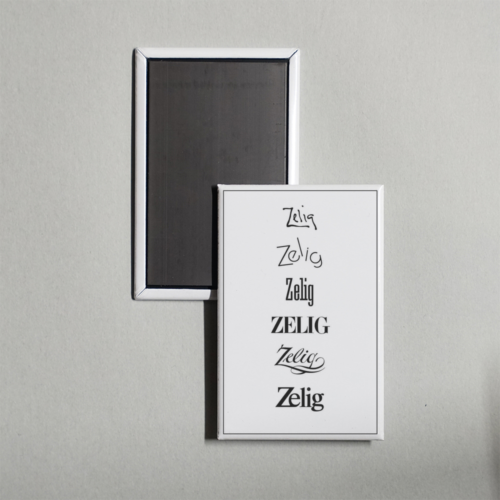 Zelig Mini Movie Fridge Magnet