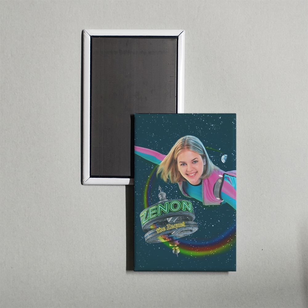 Zenon The Zequel Mini Movie Fridge Magnet