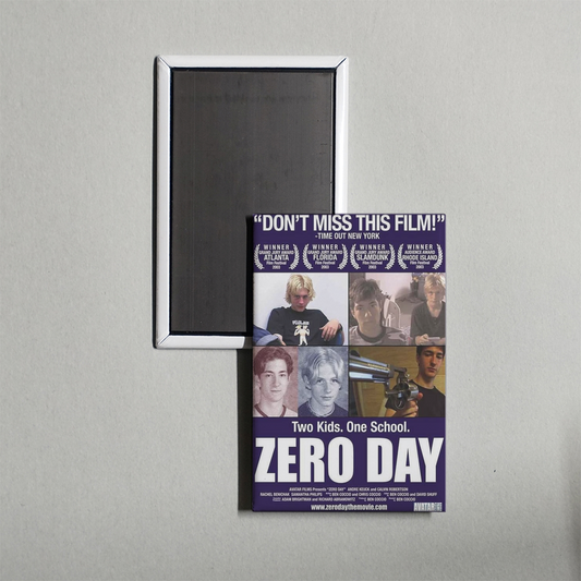 Zero Day Mini Movie Fridge Magnet