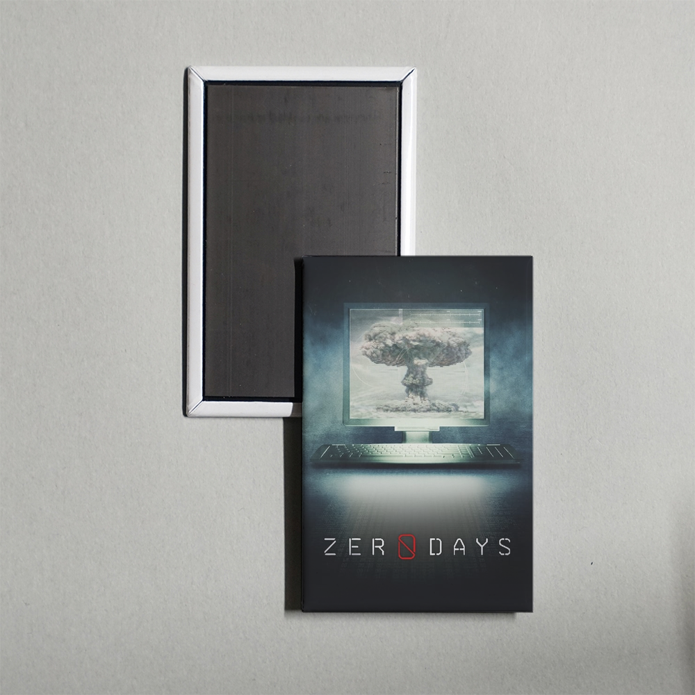 Zero Days Mini Movie Fridge Magnet
