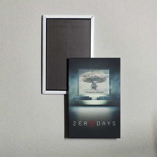 Zero Days Mini Movie Fridge Magnet
