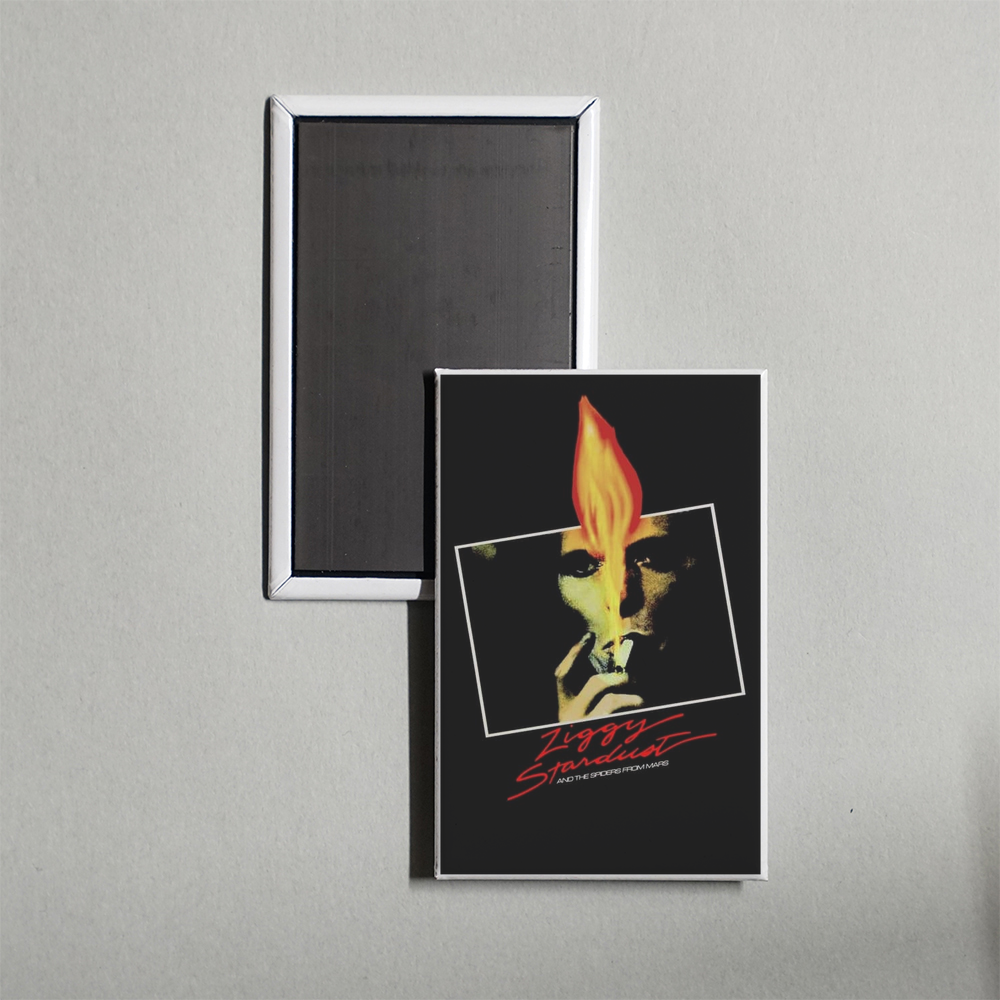 Ziggy Stardust and the Spiders from Mars Mini Movie Fridge Magnet