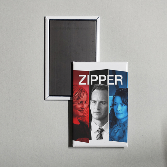 Zipper Mini Movie Fridge Magnet