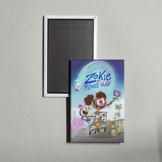 Zokie of Planet Ruby TV Show Fridge Magnet