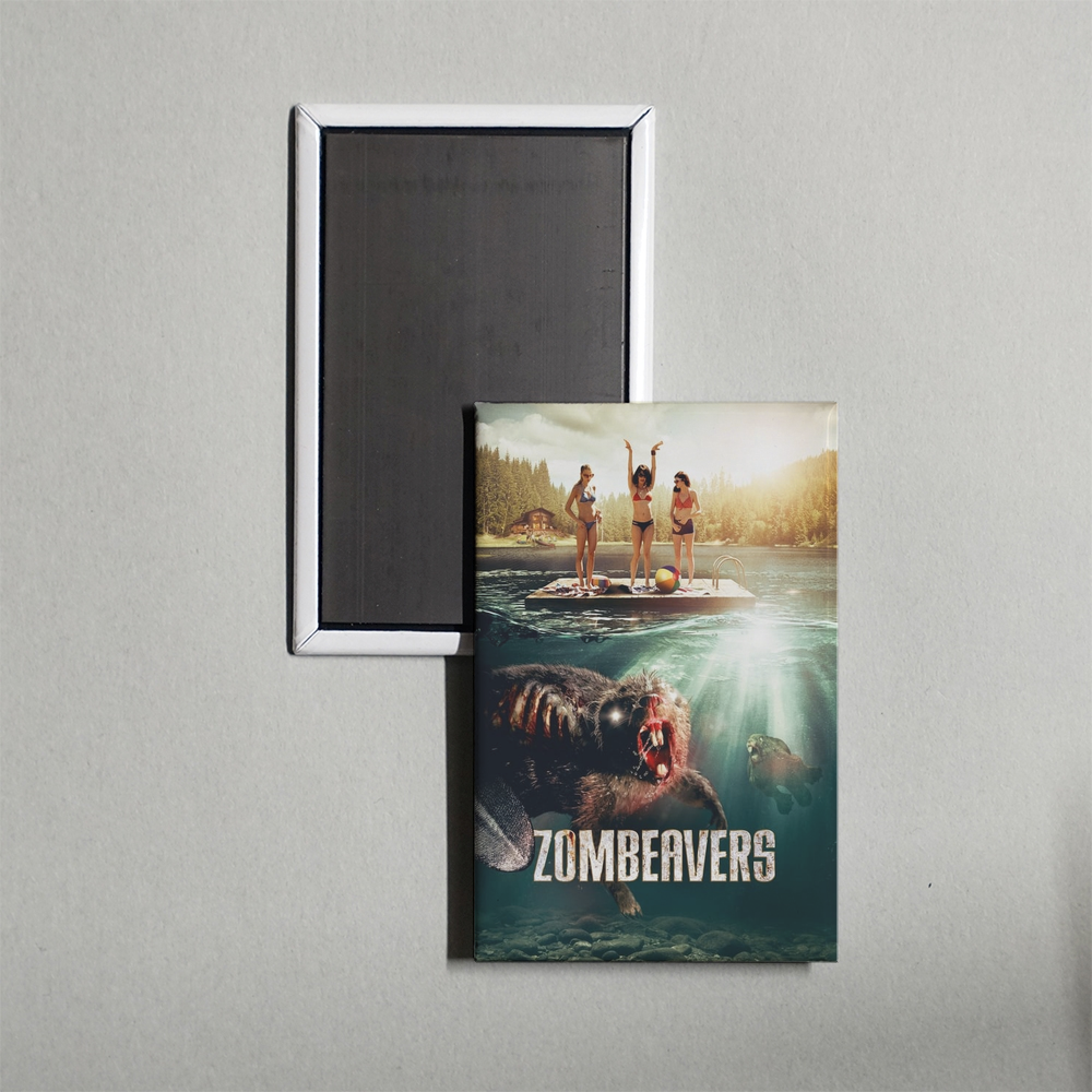 Zombeavers Mini Movie Fridge Magnet