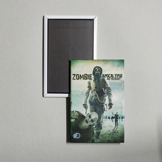 Zombie Apocalypse Mini Movie Fridge Magnet