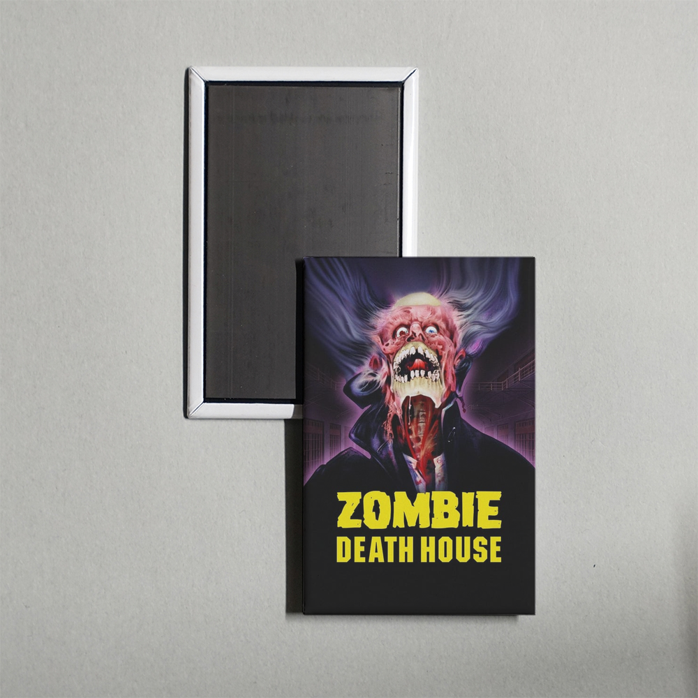 Zombie Death House Mini Movie Fridge Magnet