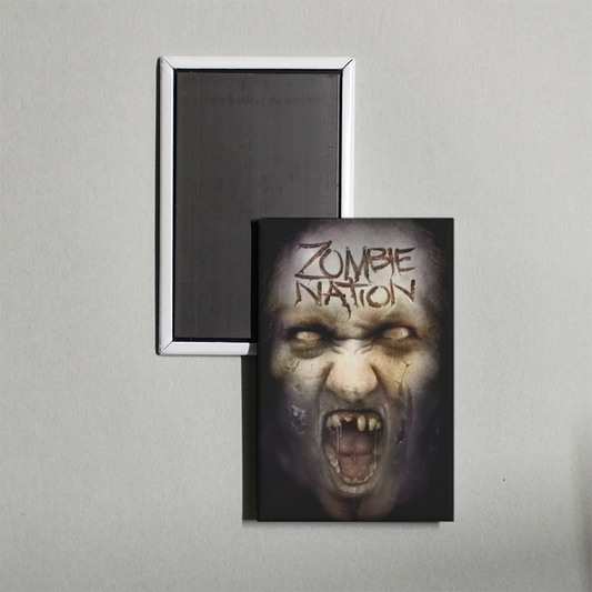 Zombie Nation Mini Movie Fridge Magnet