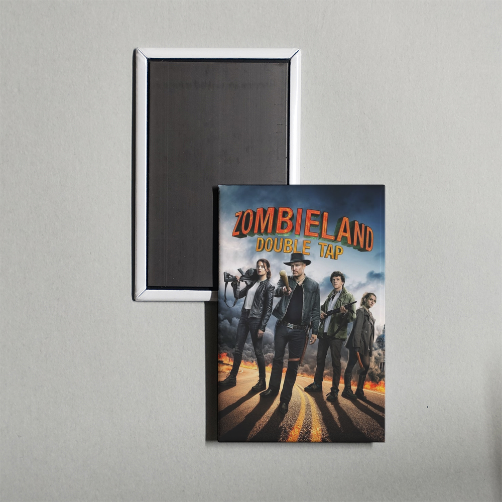 Zombieland Double Tap Mini Movie Fridge Magnet