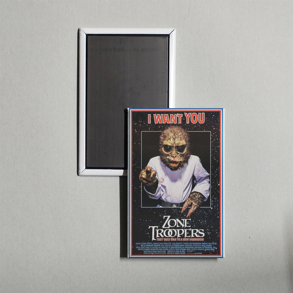 Zone Troopers Mini Movie Fridge Magnet