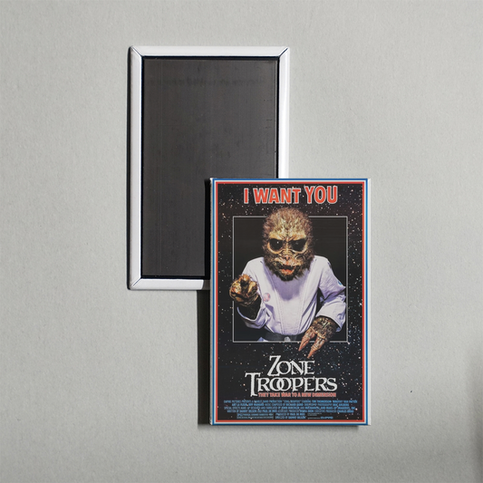 Zone Troopers Mini Movie Fridge Magnet
