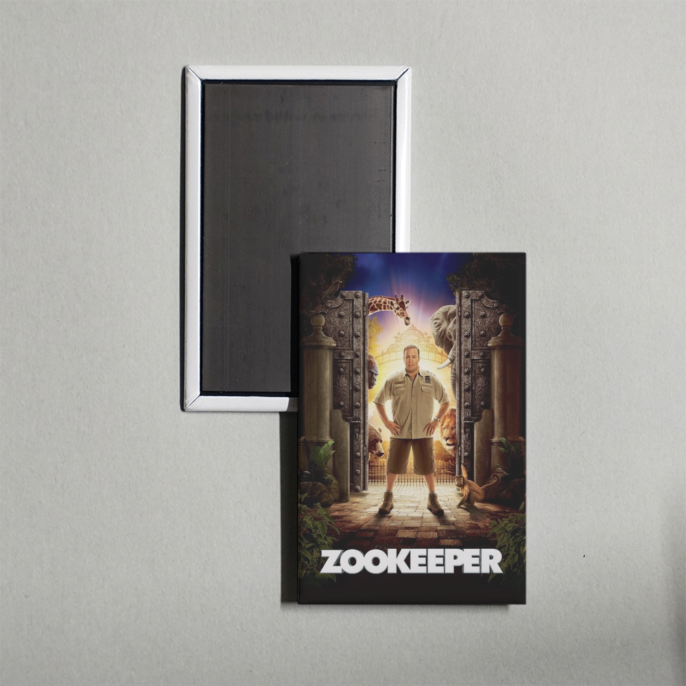 Zookeeper Mini Movie Fridge Magnet