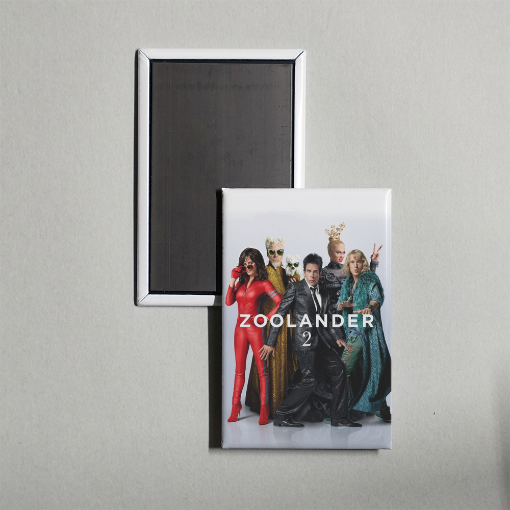 Zoolander 2 Mini Movie Fridge Magnet