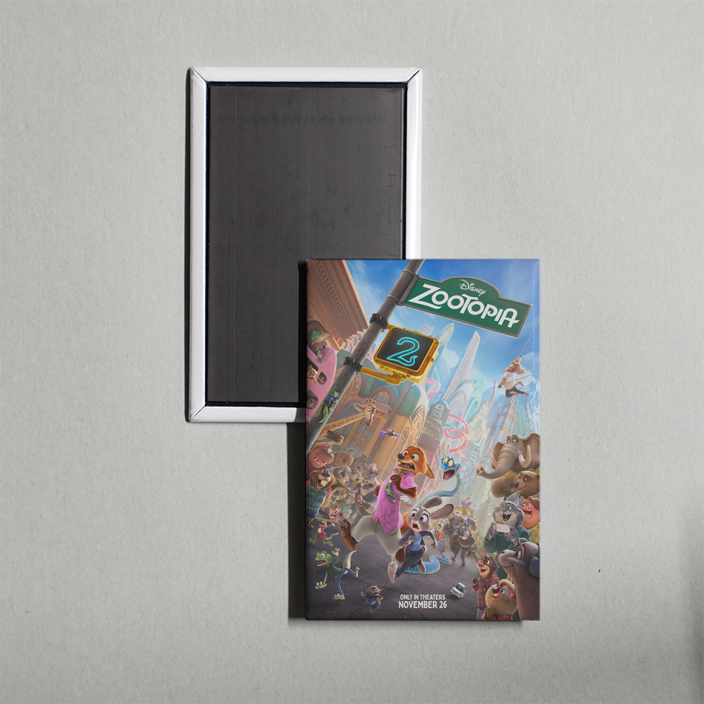 Zootopia 2 Mini Movie Fridge Magnet