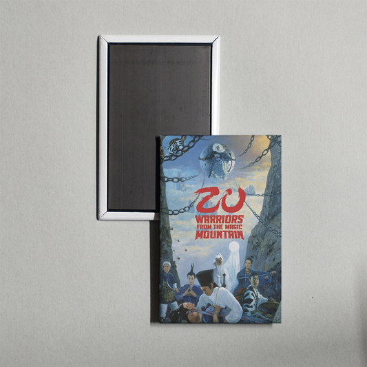Zu Warriors from the Magic Mountain Mini Movie Fridge Magnet