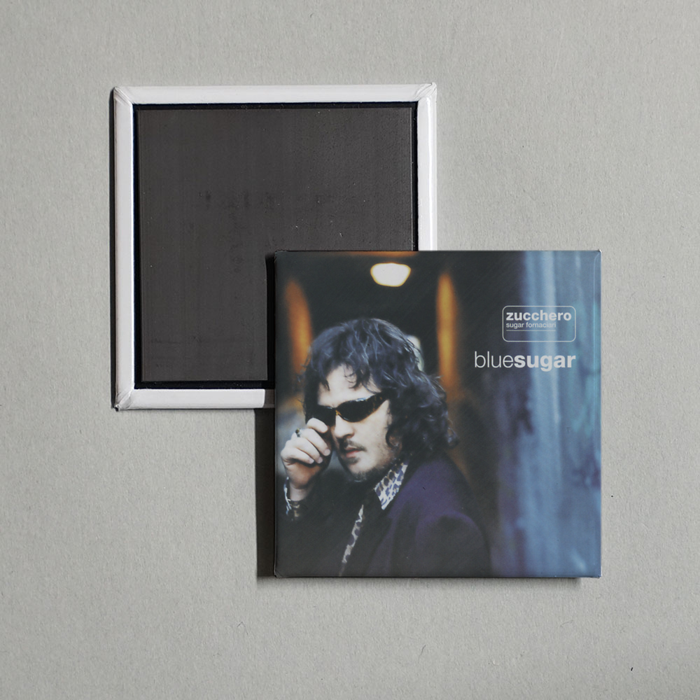 Zucchero - Blue Sugar Album Cover Fridge Magnet