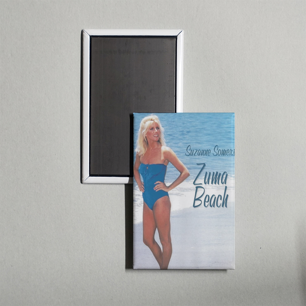 Zuma Beach Mini Movie Fridge Magnet