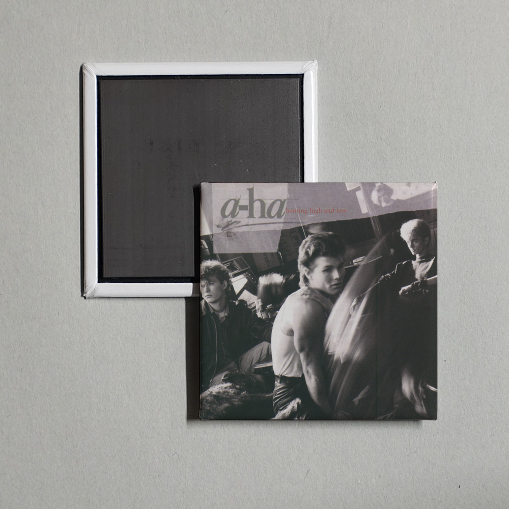 a-ha - Hunting High and Low Album Cover Fridge Magnet