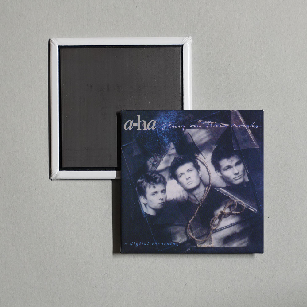 a-ha - Stay on These Roads Album Cover Fridge Magnet