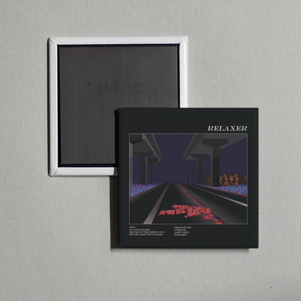 alt-J - RELAXER Album Cover Fridge Magnet
