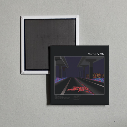 alt-J - RELAXER Album Cover Fridge Magnet