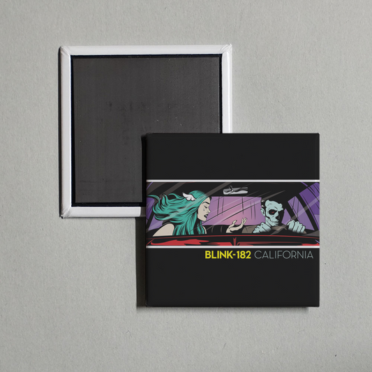 blink-182 - California (Deluxe Edition) Album Cover Fridge Magnet