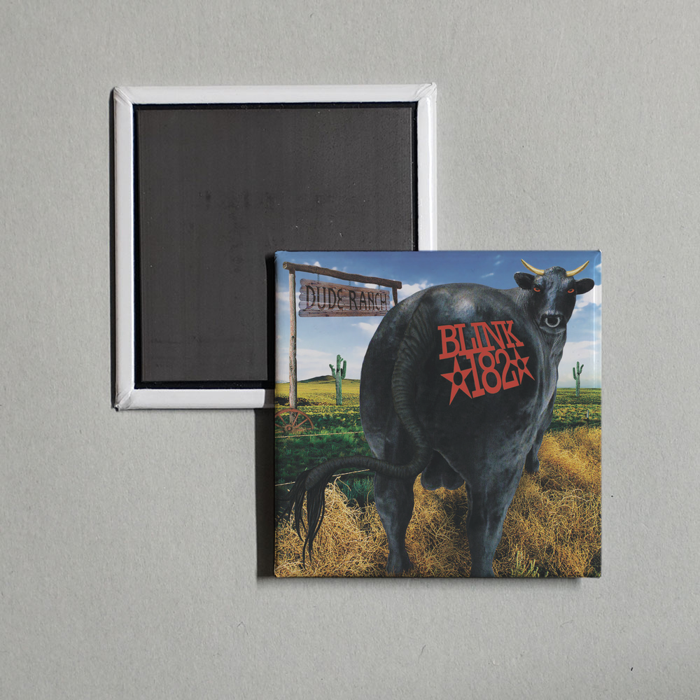 blink-182 - Dude Ranch Album Cover Fridge Magnet