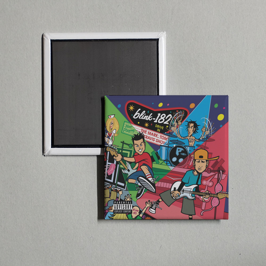blink-182 - The Mark, Tom And Travis Show (The Enema Strikes Back!) [Live] Album Cover Fridge Magnet