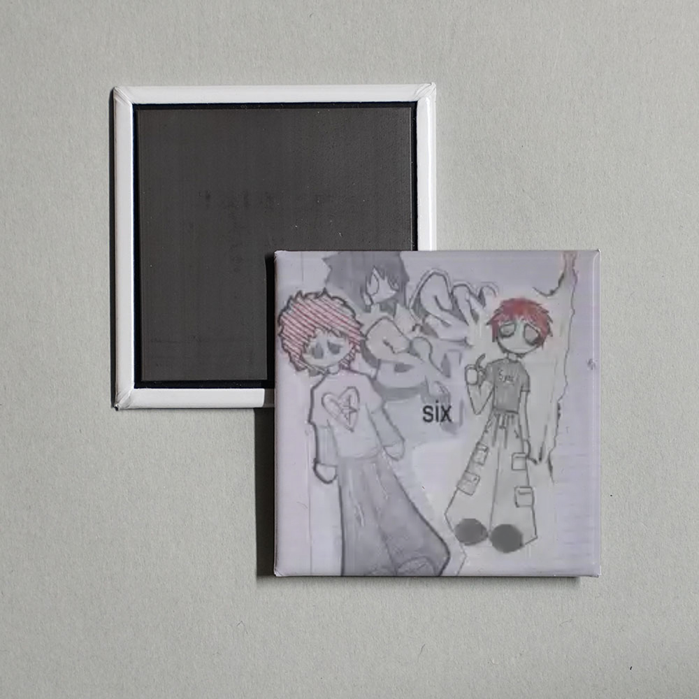 bunii - SIX Album Cover Fridge Magnet