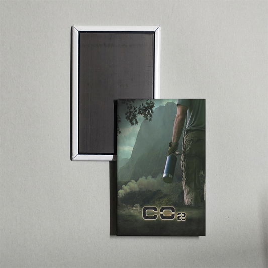 co2 Mini Movie Fridge Magnet