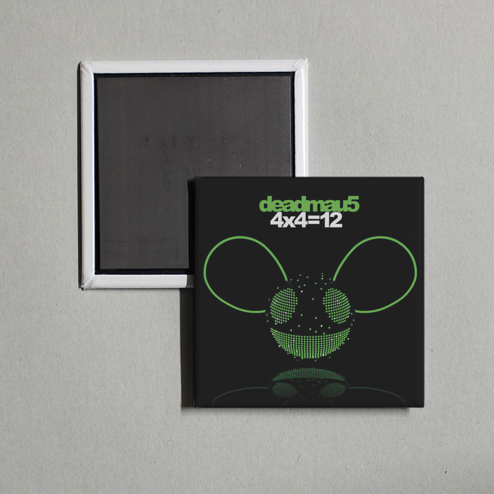 deadmau5 - 4x4=12 Album Cover Fridge Magnet