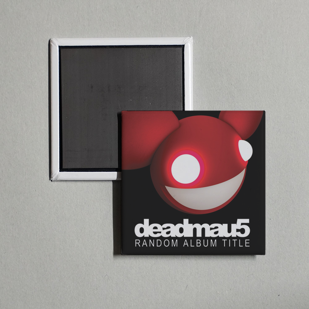 deadmau5 - Random Album Title Album Cover Fridge Magnet