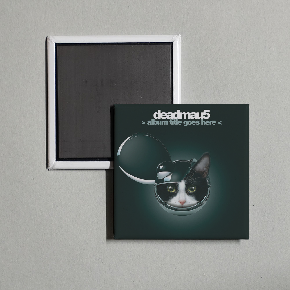 deadmau5 - album title goes here Album Cover Fridge Magnet