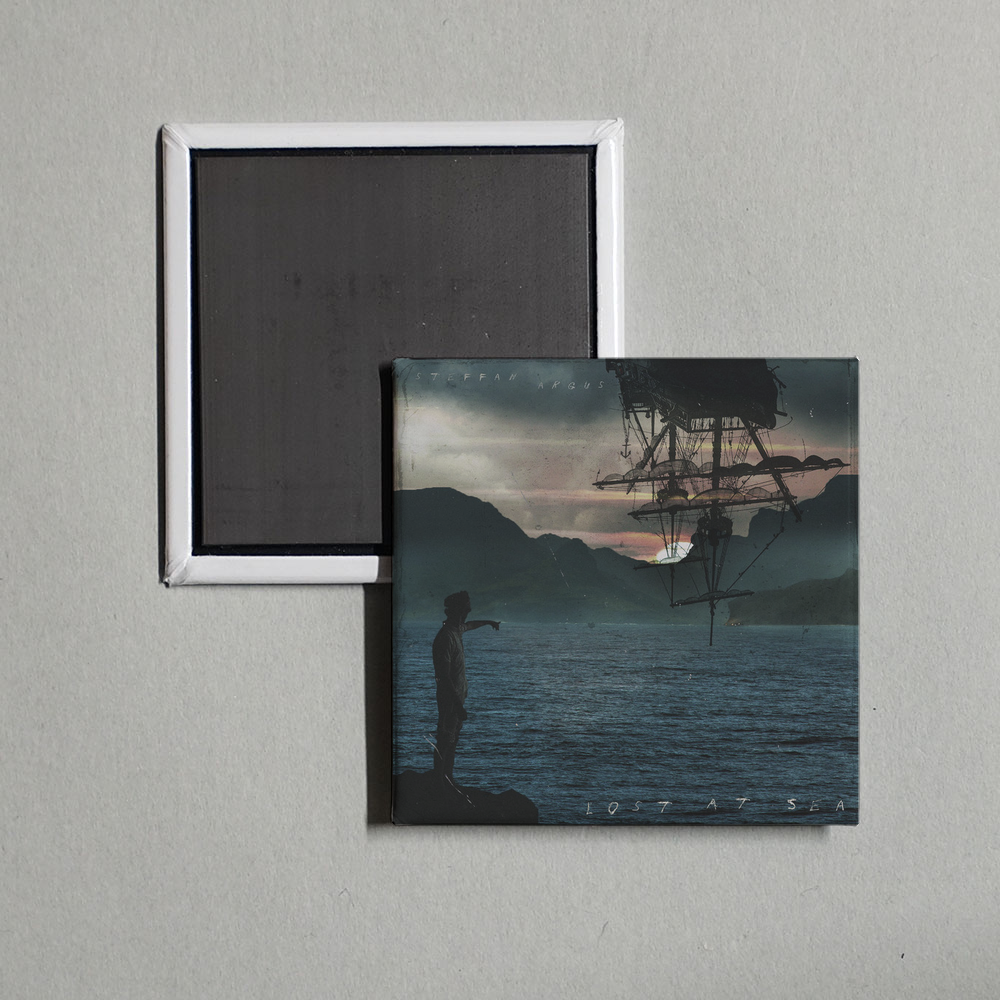 fin - Lost at Sea Album Cover Fridge Magnet