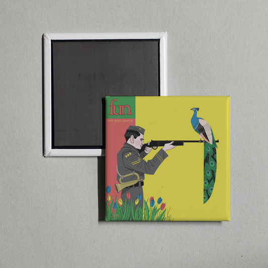 fun. - Aim and Ignite (Deluxe Version) Album Cover Fridge Magnet