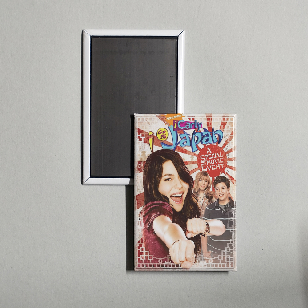 iCarly iGo to Japan Mini Movie Fridge Magnet