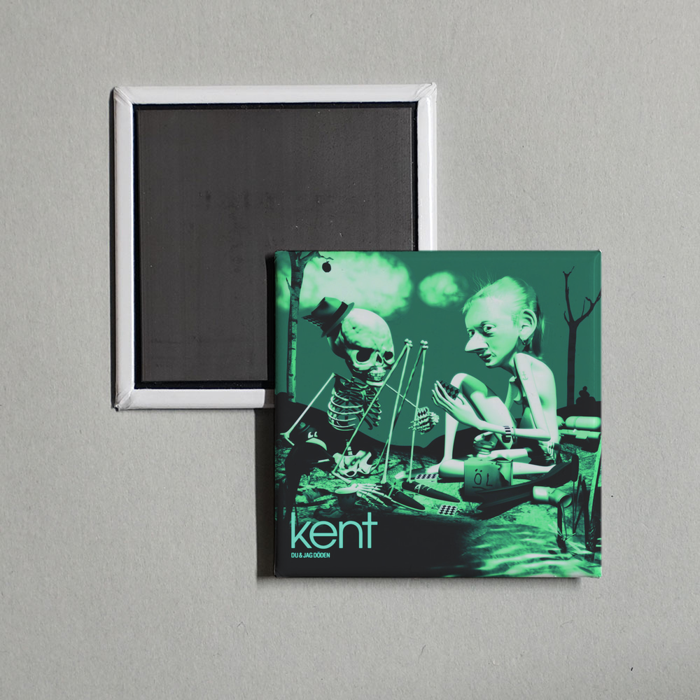 kent - Du & jag döden Album Cover Fridge Magnet