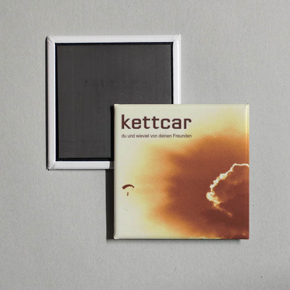 kettcar - Du und wieviel von deinen Freunden Album Cover Fridge Magnet