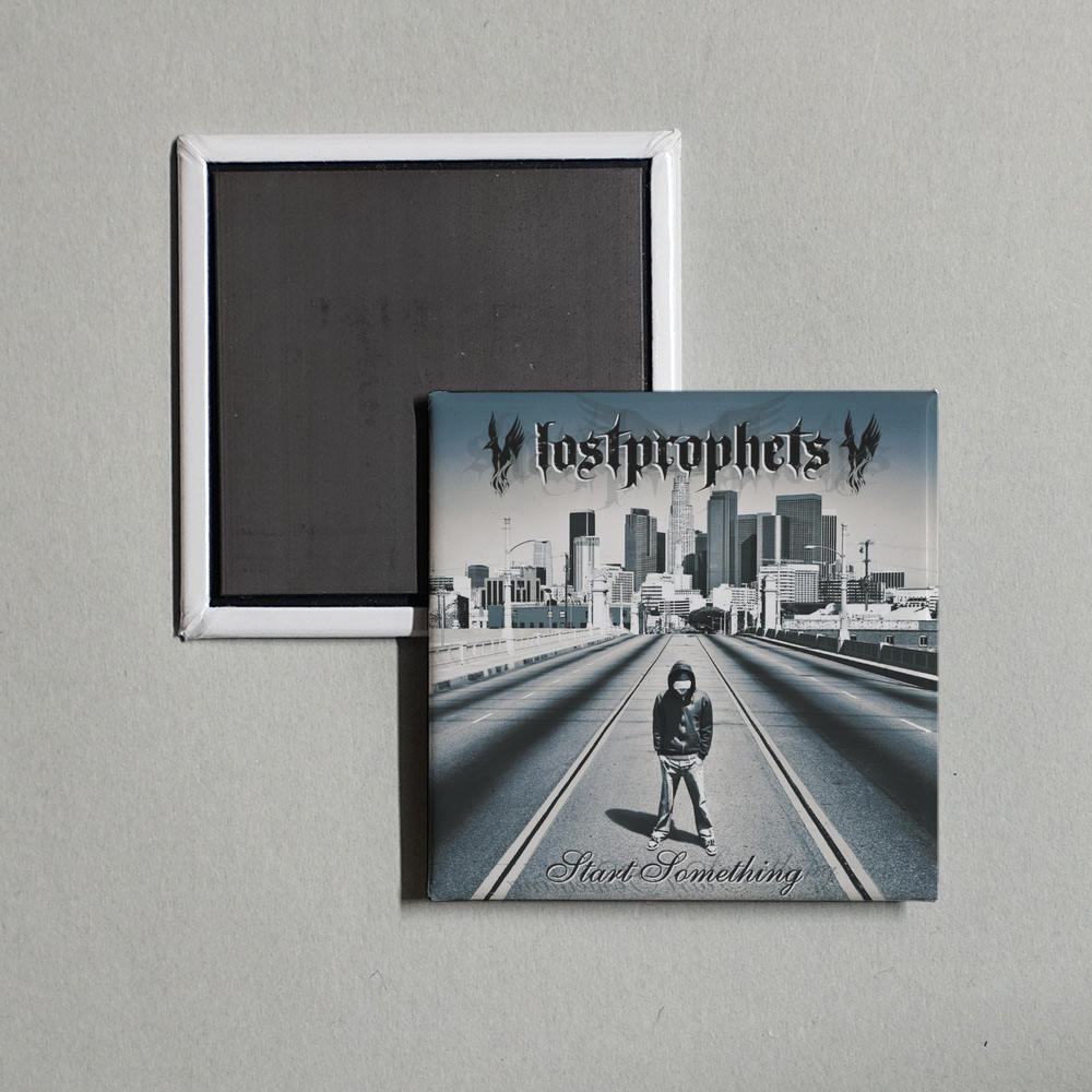 lostprophets - START SOMETHING Album Cover Fridge Magnet