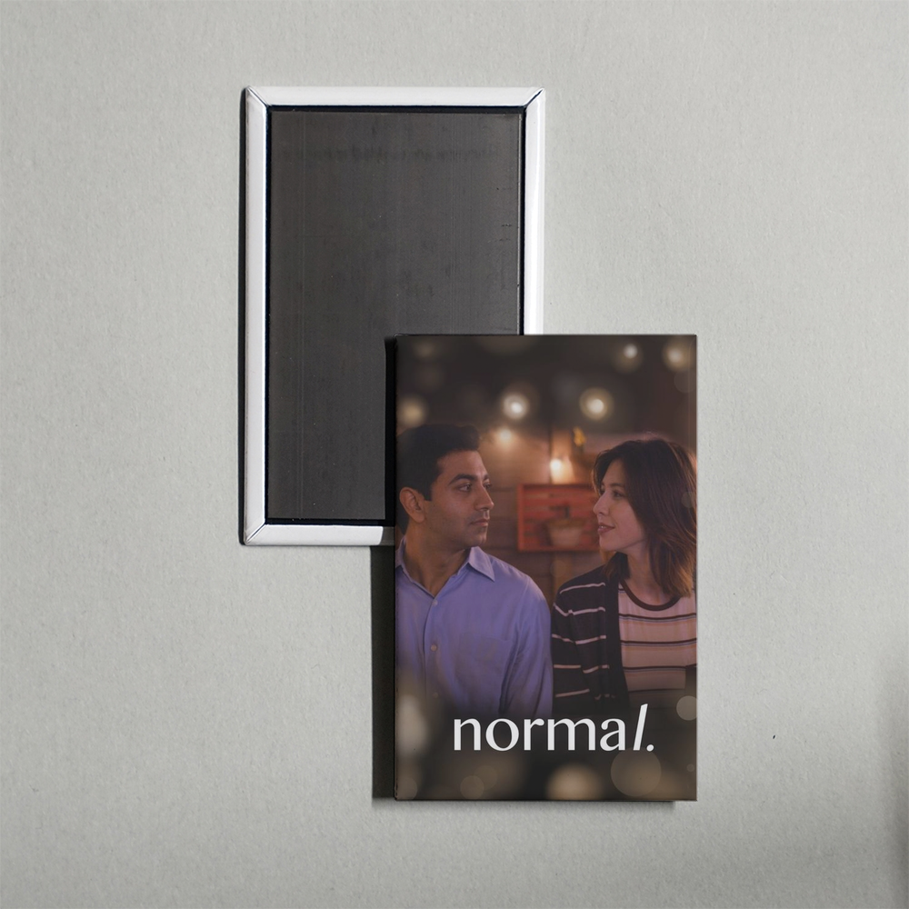 normal. Mini Movie Fridge Magnet