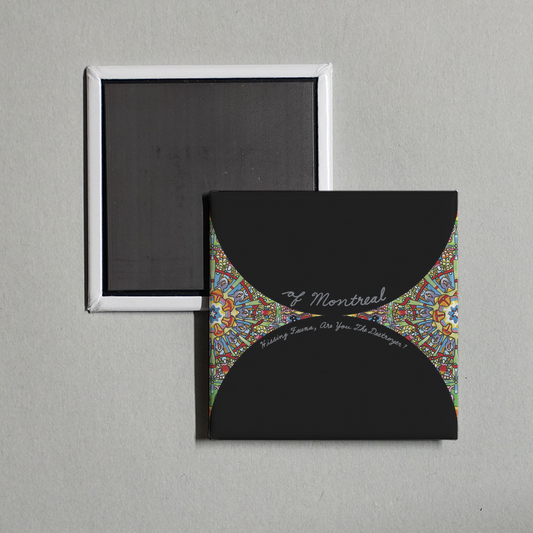 of Montreal - Hissing Fauna, Are You The Destroyer Album Cover Fridge Magnet