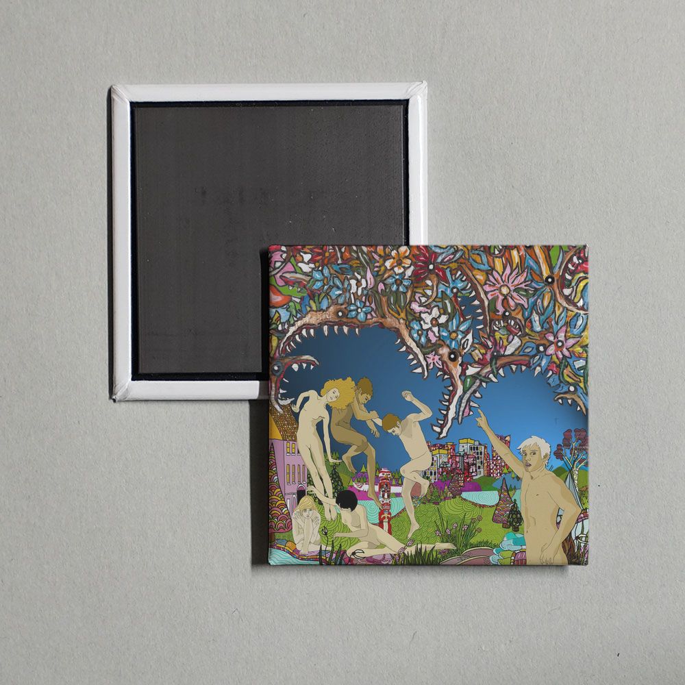 of Montreal - Skeletal Lamping Album Cover Fridge Magnet