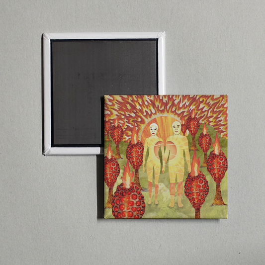 of Montreal - The Sunlandic Twins Album Cover Fridge Magnet