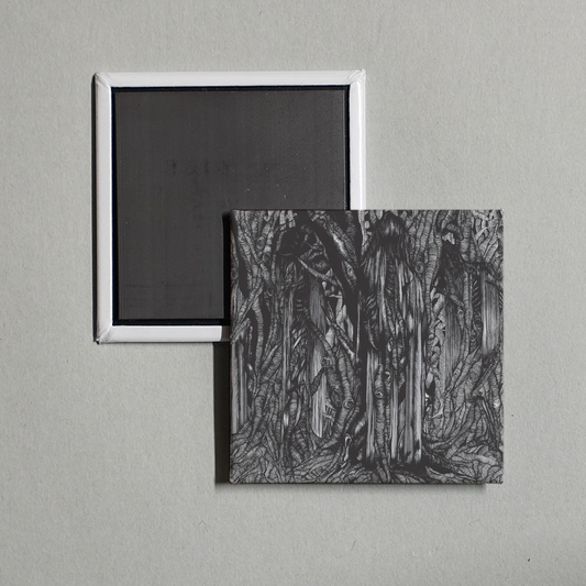 sunn O))) - Black One Album Cover Fridge Magnet
