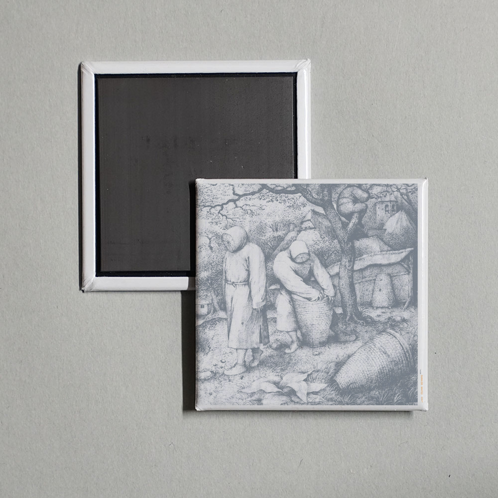 sunn O))) - White2 Album Cover Fridge Magnet