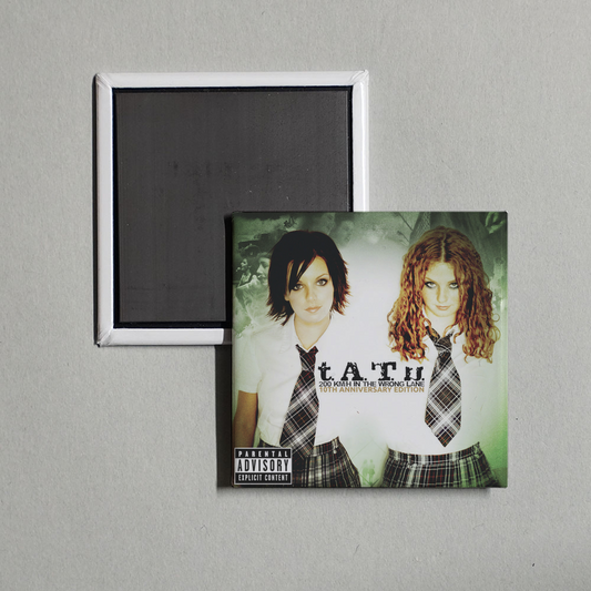 t.A.T.u. - 200 KMH In The Wrong Lane (10th Anniversary Edition) Album Cover Fridge Magnet