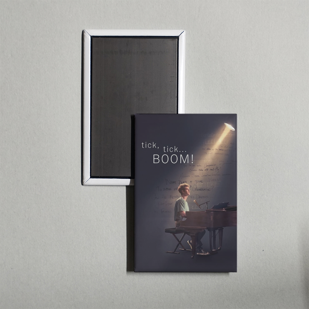 tick, tick... BOOM! Mini Movie Fridge Magnet